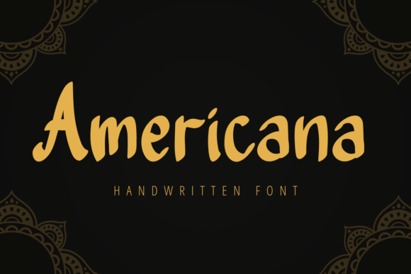 Americana Font: The Handwritten Edge for Campaigns