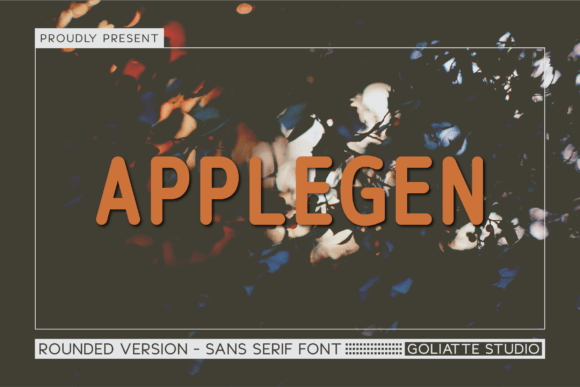 Applegen: The Bold Sans Serif Font for Clear Campaigns