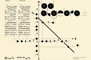 BD Algebra: A Geometric Typeface for Editorial Design