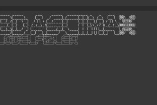 BD AsciiMax: The Retro Display Font for Bold Campaigns