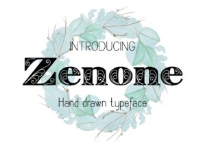 Bringing Zenone to Life: A Hand Drawn Typeface for Branding