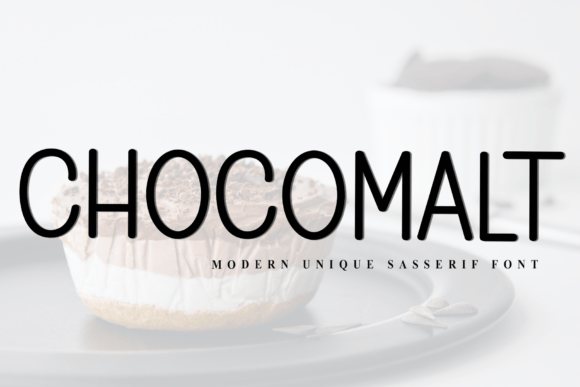 Chocomalt: A Soft Sans Serif Typeface for Editorial Design