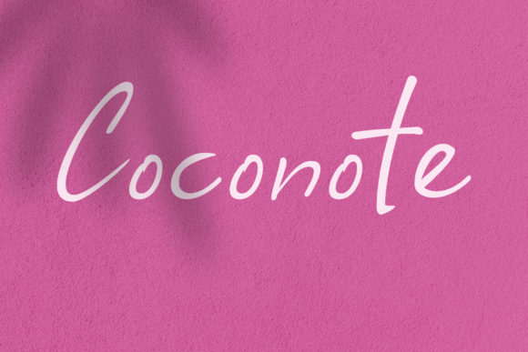Coconote: The Handwritten Font That Elevates Campaign Clarity