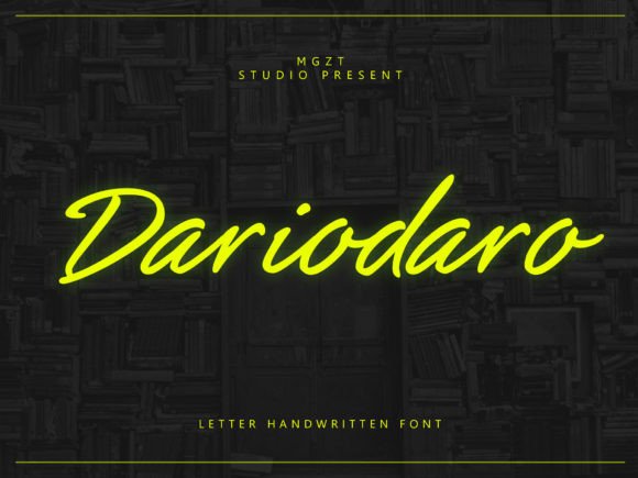 Dariodaro Font: A Warm Typeface for Editorial Design
