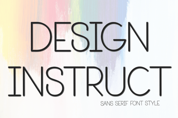 Design Instruct: A Festive Typeface for Holiday Branding