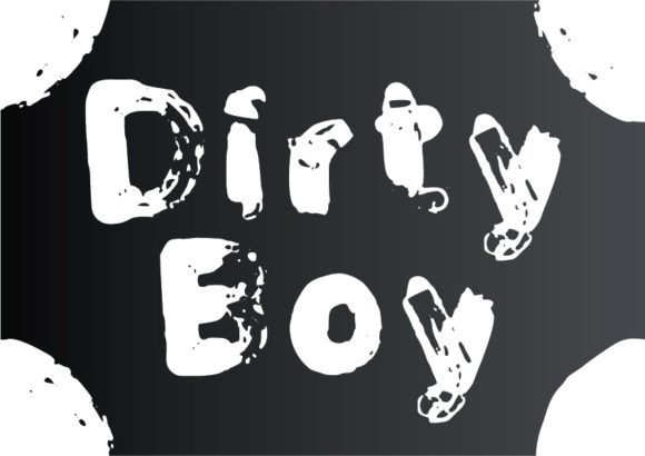Dirty Boy: A Playful Display Font for Editorial Design