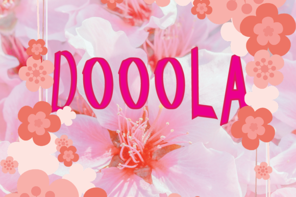 DoooLA: A Playful Handwritten Font for Editorial Design