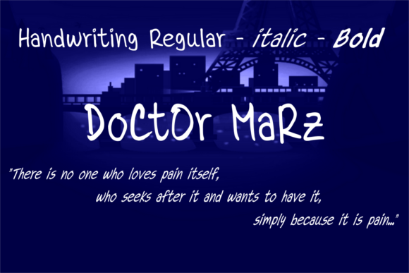 Dr.Marz Font Review: A Versatile Handwritten Typeface for Branding