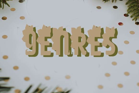 Genres Font Review: A Playful Typeface for Social Campaigns