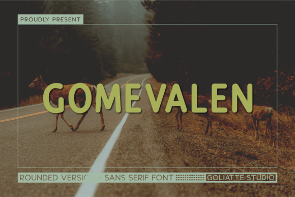 Gomevalen Font Review: A Whimsical Sans Serif for Bold Campaigns
