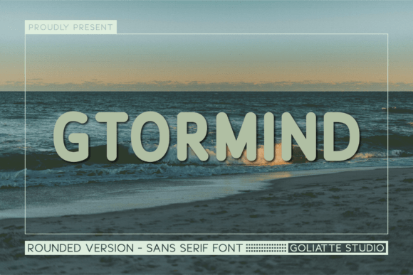 Gtormind: The Bold Typeface Your Brand Needs