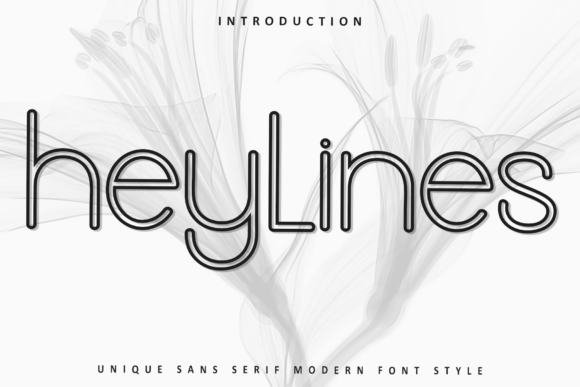 Heylines Font: A Modern Sans Serif for Web Design