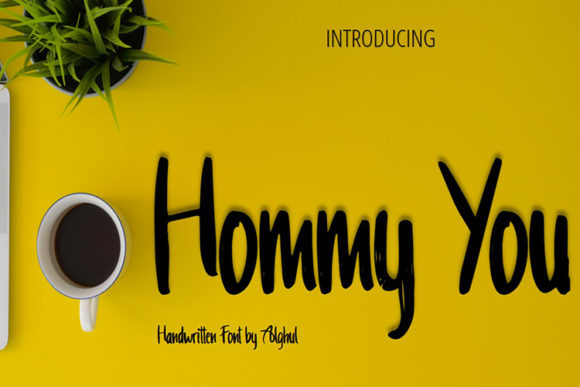 Hommy You: A Charming Handwritten Font for Web Design