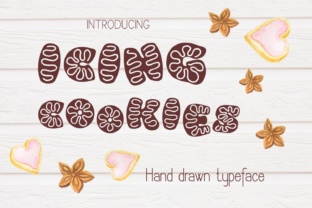 Icing Cookies: A Playful Display Font for Web Design