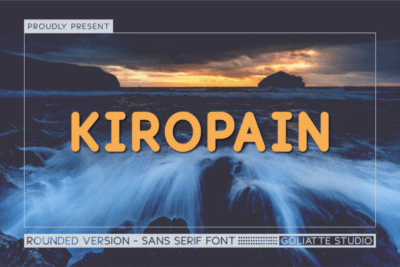 Kiropain: A Quirky Sans Serif Font for Bold Web Headers