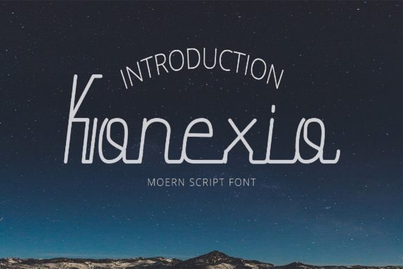 Konexio: A Friendly Handwritten Font for Web Design
