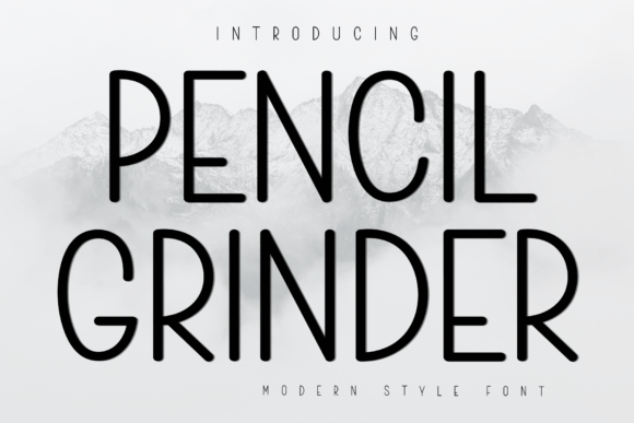 Pencil Grinder: A Unique Sans Serif Font for Web Design