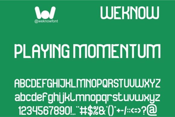 Playing Momentum: A Dynamic Sans Serif Font for Web Design