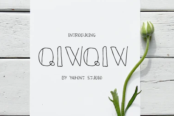 Qiwqiw: The Handwritten Font for Scroll-Stopping Social Graphics
