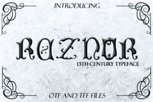 Reznor: A 13th-Century Blackletter Typeface for Modern Web Design