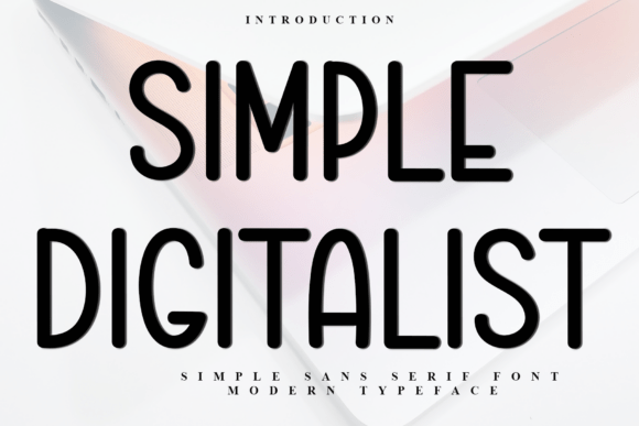 Simple Digitalist: The Festive Typeface for Holiday Campaigns