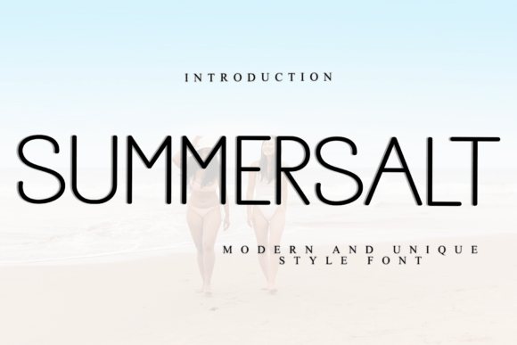 Summersalt: A Soft Sans Serif Font for Makers