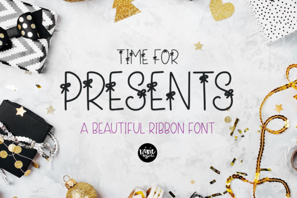 Time for Presents: A Festive Font for Makers