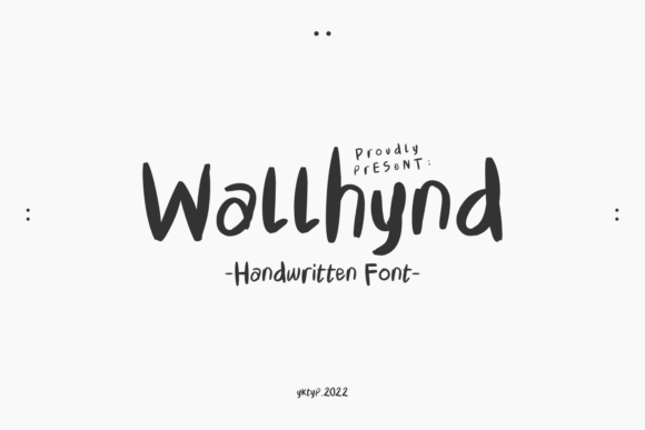 Wallhynd: A Creative Font for Small Business Branding