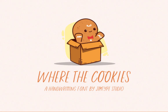 Where the Cookies Font: A Handwritten Gem for Crafters
