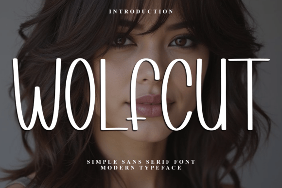 Wolfcut: A Soft Sans Serif Typeface for Modern Branding